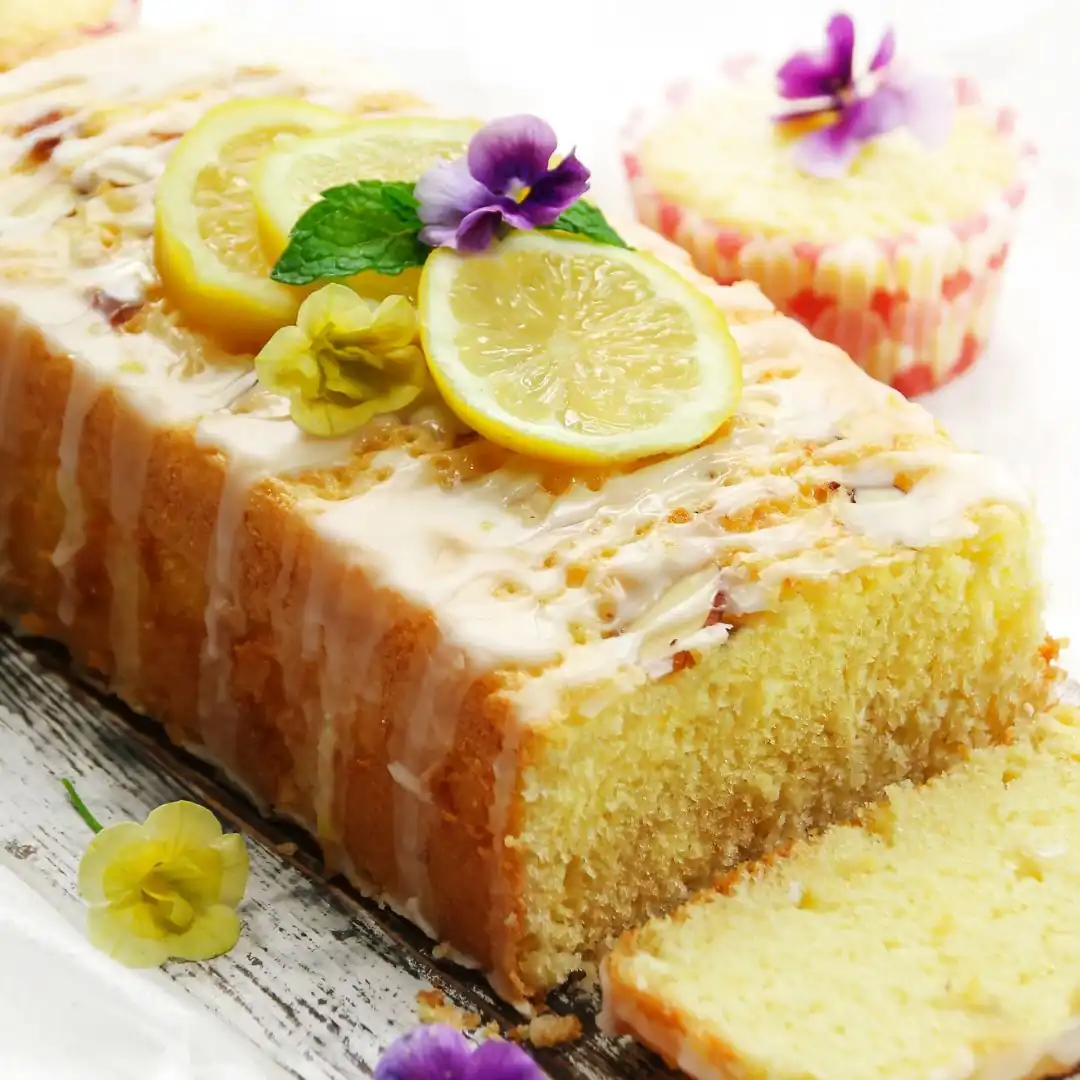 English Food Lemon Drizzle Cake