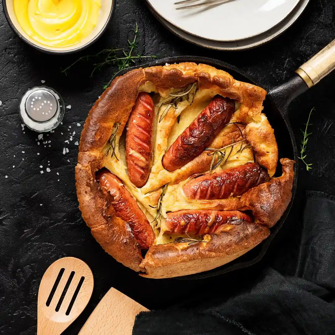 English Food Toad in a hole